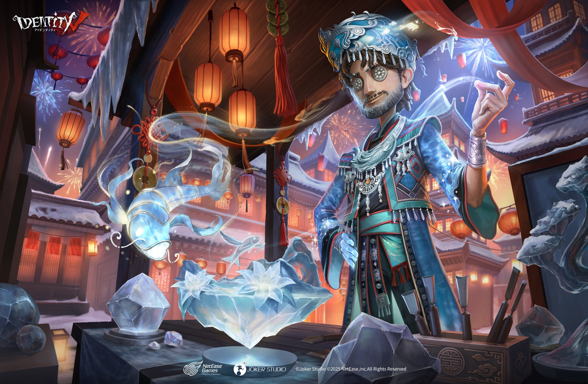 マジシャン衣装の写真