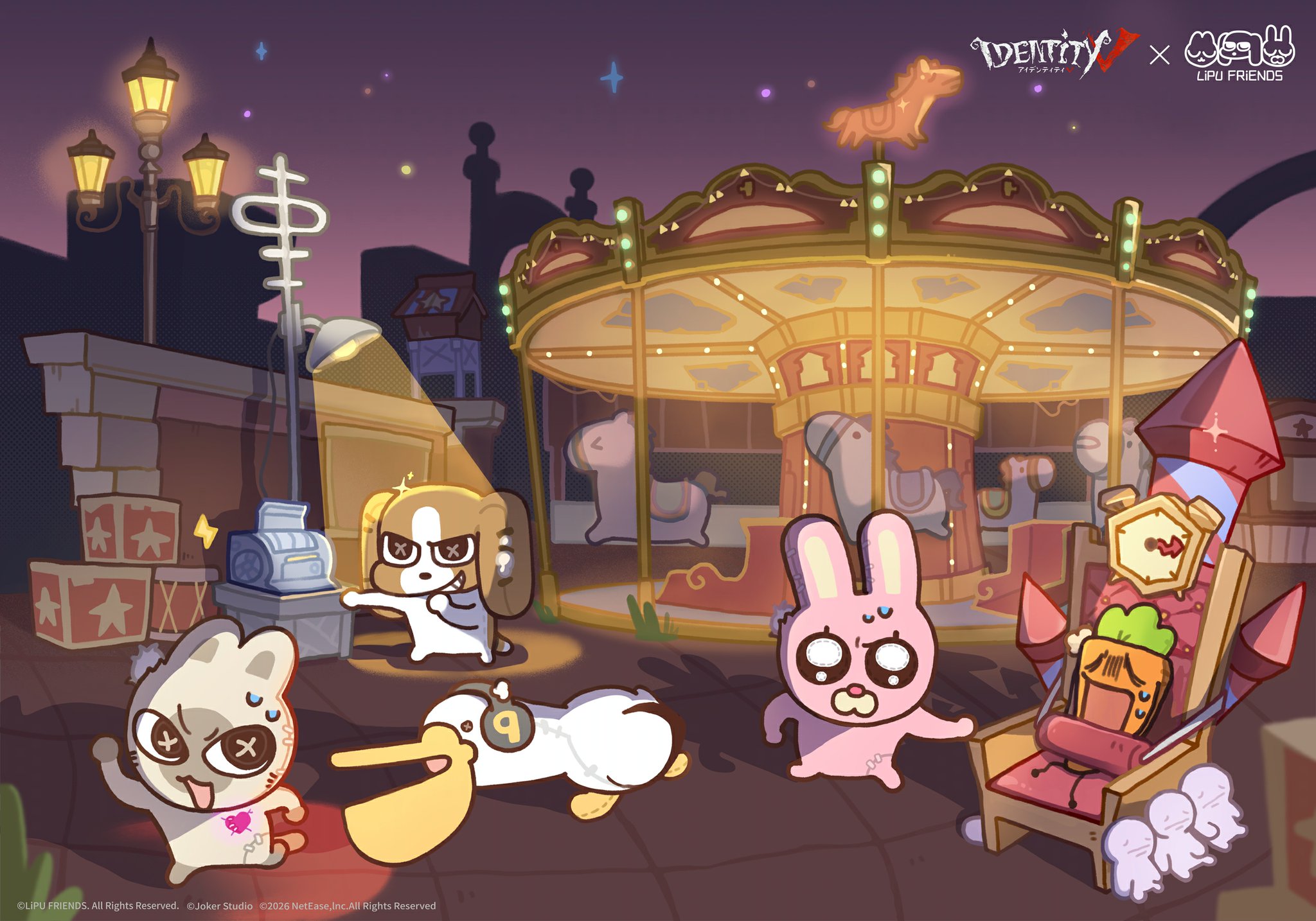 Identity V×LiPU FRiENDSコラボ写真